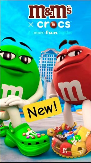 NEW M&M’s CROCS Unveiled LIMITED EDITION!