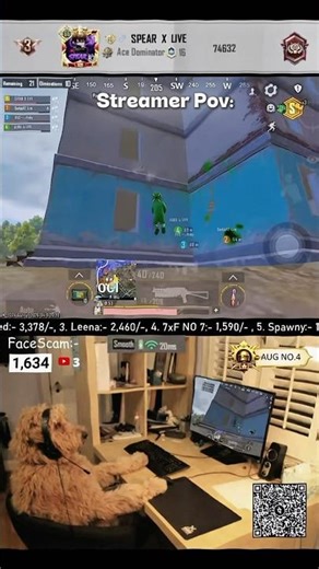 Vs Server no.3 STREAMER( Repost) @Z@ZeeXLIVE #trending #bgmi #shortsfeed #viral #shorts