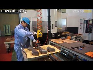 遠藤工業 エアホイスト 搬送作業1