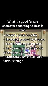 Forgotten Female Characters in Hetalia
