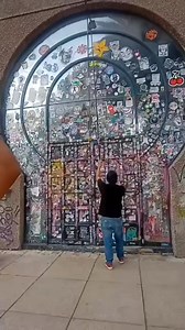 10K views · 152 reactions | Is this the sticker/slap wall of fame 﫠 #graffitiart #graffiti #graffitiartist #graffitistyle | Lace1 | Facebook