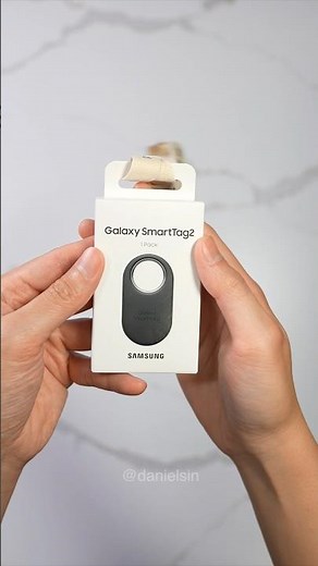 Samsung Galaxy Smart Tag 2 (Black) Unboxing & Setup!