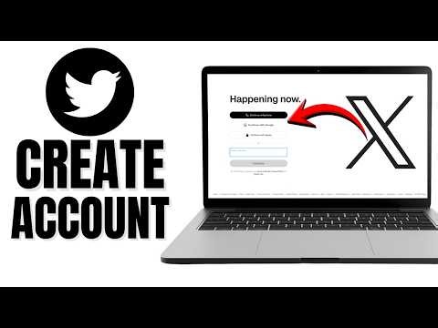 How to Create a Twitter (X) Account on PC or Laptop