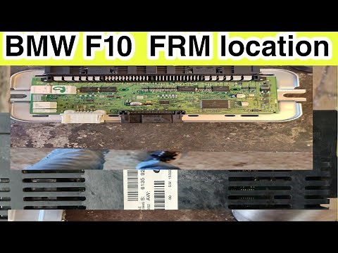 BMW Footwell Module FRM Location F10 5 Series Car
