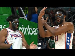 Joel Embiid FINED $75,000 for 'up yours' celly to Celtics crowd and DX Chop 😂