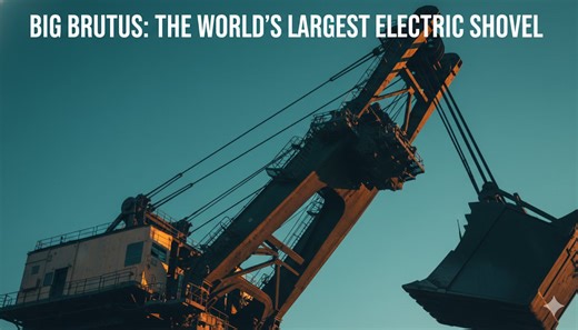 Big Brutus: The World’s Largest Electric Shovel