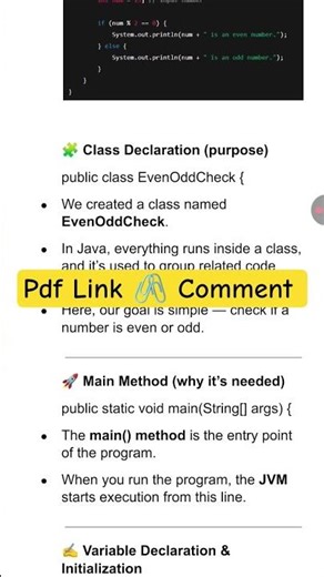 Java Programs for Automation Testers #sdet #selenium #java #automationtesting