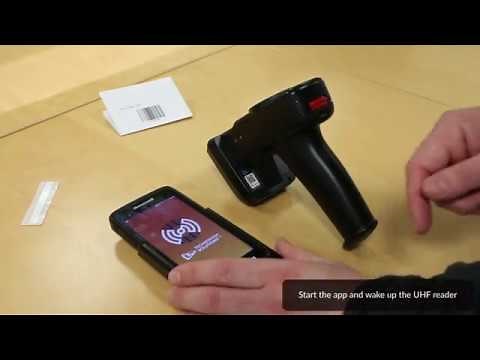 Activating External Barcode Scanners using TSL® UHF RFID Readers over a Bluetooth® connection