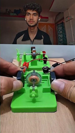 Motor internal structure demonstrates accelerated rotation