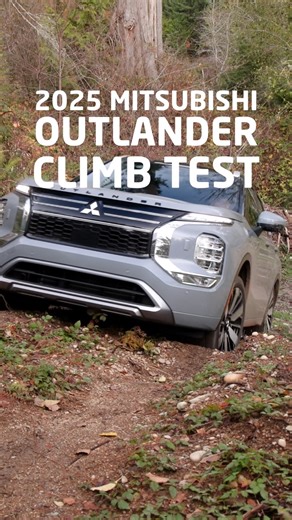 Can the 2025 Mitsubishi Outlander conquer our Ridge Trail Hill Climb? We put its off-road modes to the test. #newcar #carreview #mitsubishi | Driving Sports TV