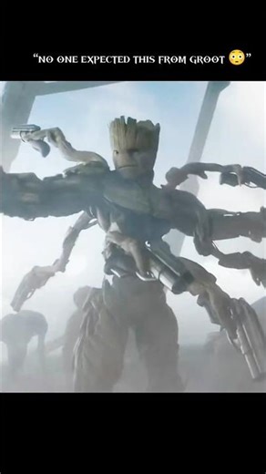 🥵💯When Groot Shows His Real Strength!💪💪 #shorts #viral