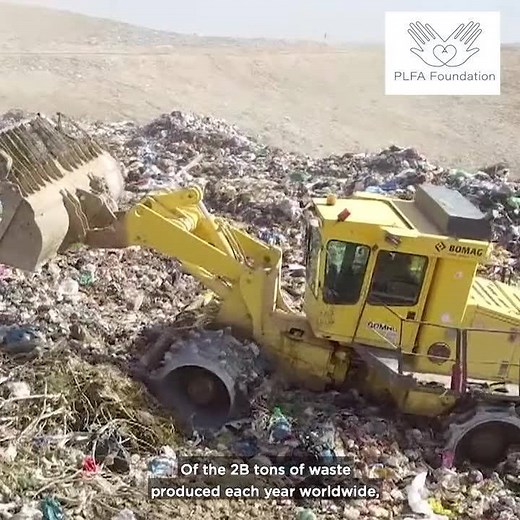 2 Billion tons of waste are produced every year BUT only 19% of that is recycled! See what this Israeli startup is doing to change that! ♻️ ➡️ Brought to you by the PLFA Foundation. | cheddar news