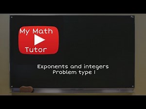 ALEKS | Exponents and integers: Problem type 1