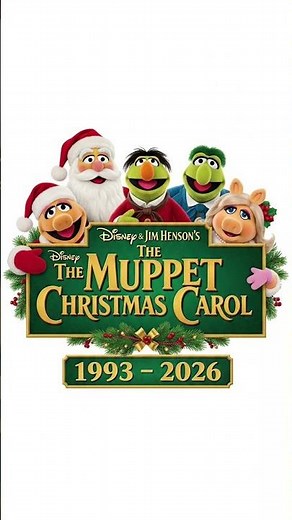 the Muppet Christmas Carol 33 years from Jim Henson and Disney