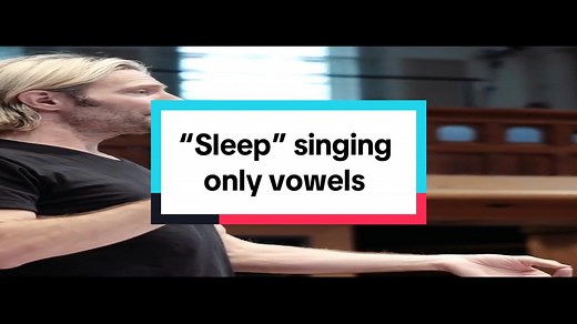 “Sleep”, singing only vowels. Performed by the Eric Whitacre Singers as part of the recording sessions for my Spitfire sample library. #choir #choirgeeks #composersoftiktok
