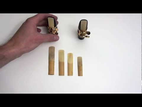 Saxophone Lesson - Saxophone Reeds-How to choose and adjust them