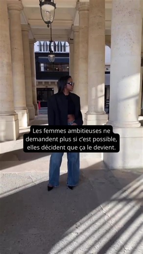 Les femmes ambitieuses ne demandent plus la permission. Elles ne demandent plus si c’est possible. Elles décident, elles passent à l’action et elles construisent leur propre chemin. Parce que le vrai pouvoir, ce n’est pas d’attendre l’opportunité… C’est de la créer. 🔥 Si tu es une femme qui veut plus pour sa vie, son indépendance et son futur… tu es au bon endroit. #femmeambitieuse #mindsetentrepreneur #femmesentrepreneures #motivationfemme #businessaufeminin