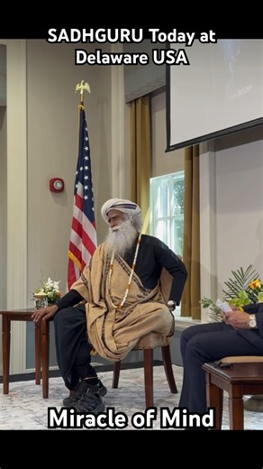 Sadhguru in USA 🇺🇸 | Miracle of Mind at Delaware Archives | Next is Global Pan IIT Conference 2026