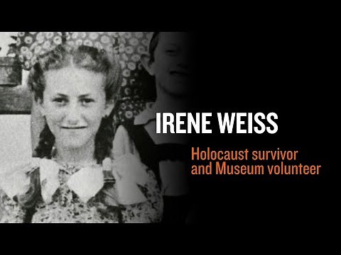 Eyewitness to History: Holocaust Survivor Irene Weiss