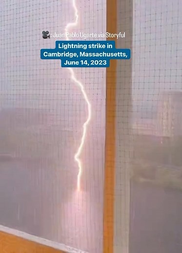 91K views · 978 reactions | Wait for it… #lightning #storm #Cambridge #Massachusetts #MAwx #weather #news #newvideo #TheWeatherChannel | The Weather Channel | Facebook