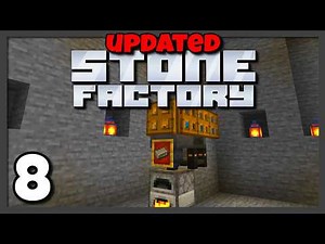 Minecraft Stonefactory Updated - Ep8 Iron #stonefactory