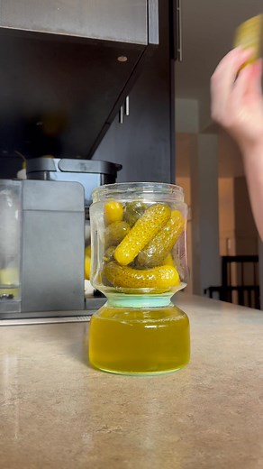 I just bought the viral pickle jar!!! 😁 I’ve been wanting this for YEARS! And it certainly does NOT disappoint. Worth every penny! #Pickle jar | Abbey Bradley