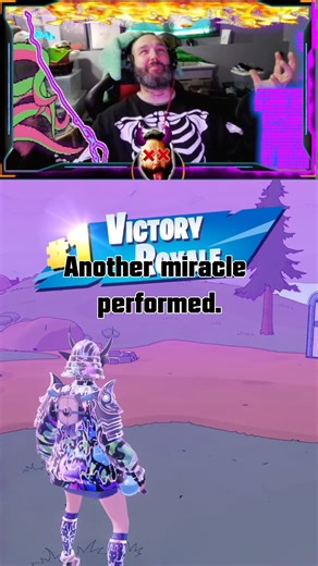 TK Chris on Instagram: "Jesus plays #fortnite Dululu and performs miracle victory."