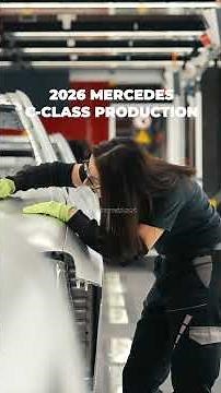 Mercedes-Benz C-Class (2027) Production Line - 2 #shorts