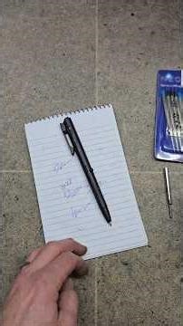 Quick hack for the Olight O pen3 if you don't have any cartridges left. #olight #pen #hack #modify