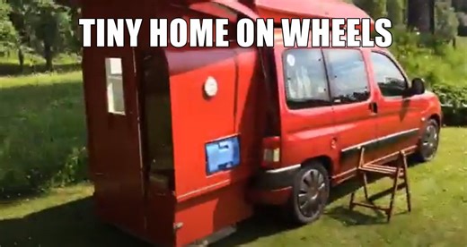 Blast From the Past: The Berlingo House, a Mini MPV Converted into a Mobile Home
