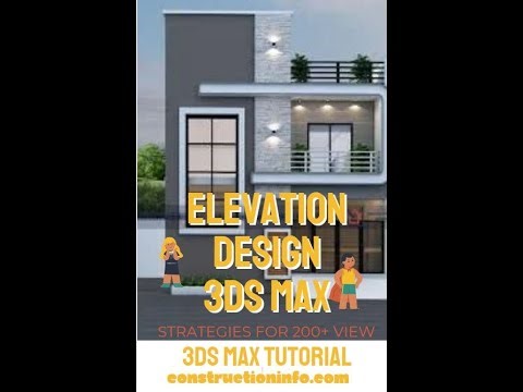 3ds Max Elevation Design Tutorial | Learn Professional Elevation Modeling