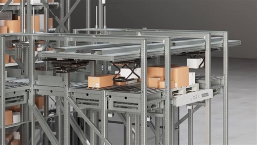 New Cube ASRS Integrated Mixed Pallet Case Handling System Solves Throughput and Labor Challenges
