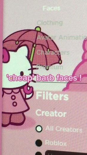 claires face is a good alternative for miss scarlet and smiling girl imo || 2:30, tuesday. || #altblackgirl #roblox #barbie #robloxbarbie #baddie #alt #mikuhatsune #blackgirlmagic #hellokitty #sanrio #boobsies