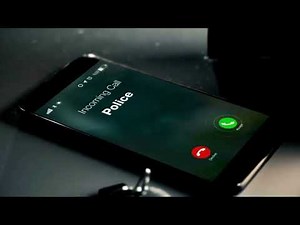 Phone call police stock footage #copyrightfree #stockvideo #free
