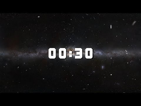 30 sec COUNTDOWN Timer ( v 603 ) 360° Video with sound effects 4k