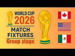 FIFA World Cup 2026 Full Schedule & Fixtures | Group Stage, Round of 32, Knockout Stages & Final