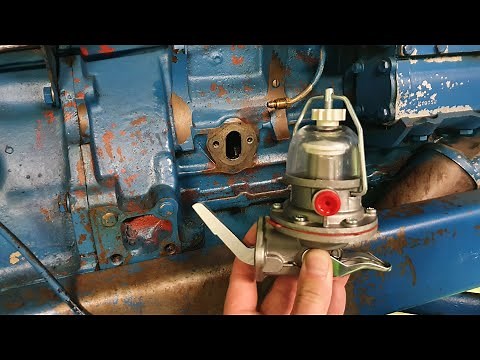 Fordson Major Fuel Lift Pump Replacement