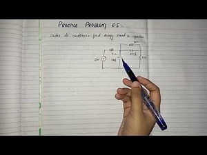 Example 6.5 || Practice Problem 6.5 || Fundamental of electric circuits.