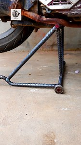 DIY Motorcycle Paddock Stand – Built Strong, Costs Less! #reels #instagramreels #diytools #motorcycle #paddock #stand #metalworking #welding #satisfying #fabrication #lifehacks | Creative Lab