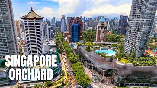 Orchard Road Singapore Walking Tour