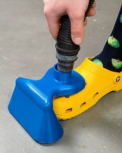 1M views · 597 reactions | Genius Or Stupid? Vacuum Crocs! | Creative Ideas | Facebook