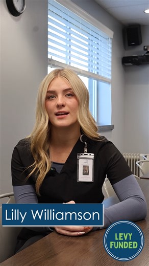 Not every teenager knows what they want to do with their lives — but Lake City High School senior Lilly Williamson does. Lilly is enrolled in the Health Professions program at the Kootenai Technical Education Campus - KTEC, where she is already taking her first steps into the healthcare field. Her immediate goal is to earn her Certified Nursing Assistant (CNA) certification. KTEC is funded with levy dollars. Because of You, our community, students like Lilly are getting a head start on their car