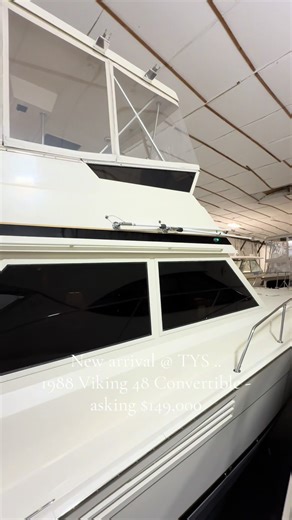 (CURRENT OWNER OF 12-YEARS) NICELY UPDATED AND WELL EQUIPPED THIS 1988 VIKING 48 CONVERTIBLE OFFERS AN EXCELLENT OPPORTUNITY FOR THOSE SEARCHING WITHIN THE GREAT LAKES AND BEYOND - PLEASE SEE FULL SPECS FOR COMPLETE LISTING DETAILS. Freshwater / Great Lakes boat since approx 2009 this vessel features Twin Detroit Diesel 8V92 735-hp Diesel Engine's with 1670 hours. Notable features include but are not limited to the following: Air-Conditioning & Heat (3-Units) - Note NEW Salon AC/Heat System 2024