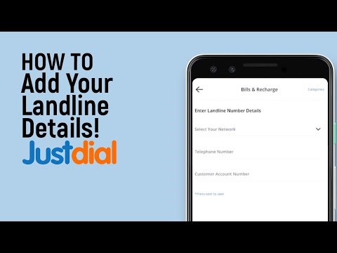 How to Add Your Landline Details on Justdial [easy]