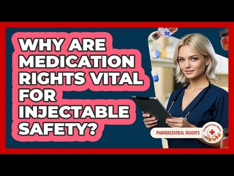 Why Are Medication Rights Vital For Injectable Safety? - Pharmaceutical Insights