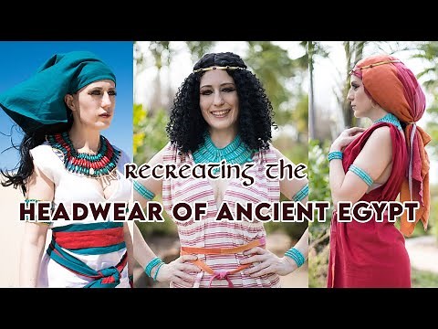 Ancient Egyptian Headwear: Recreating diadems, kerchiefs, and crowns