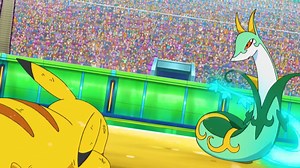 Serperior no deja que pikachu se defienda | Ch3vi Tv