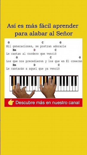 Santo Por Siempre Piano | Tutorial con acordes fáciles (parte1)