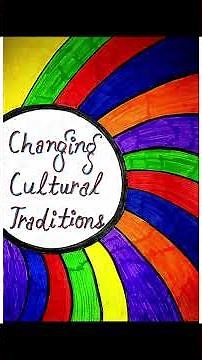 History Class 11 Project File | Changing Cultural Traditions | #Shorts