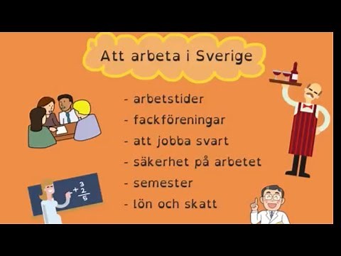 Att jobba i Sverige, viktig information